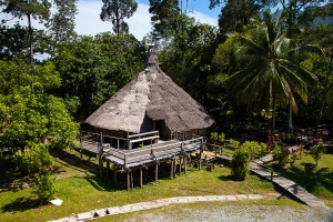 Dům kmene Bidayuh
